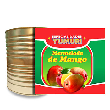 Mermelada de Mango 3250 g, Lata No-10